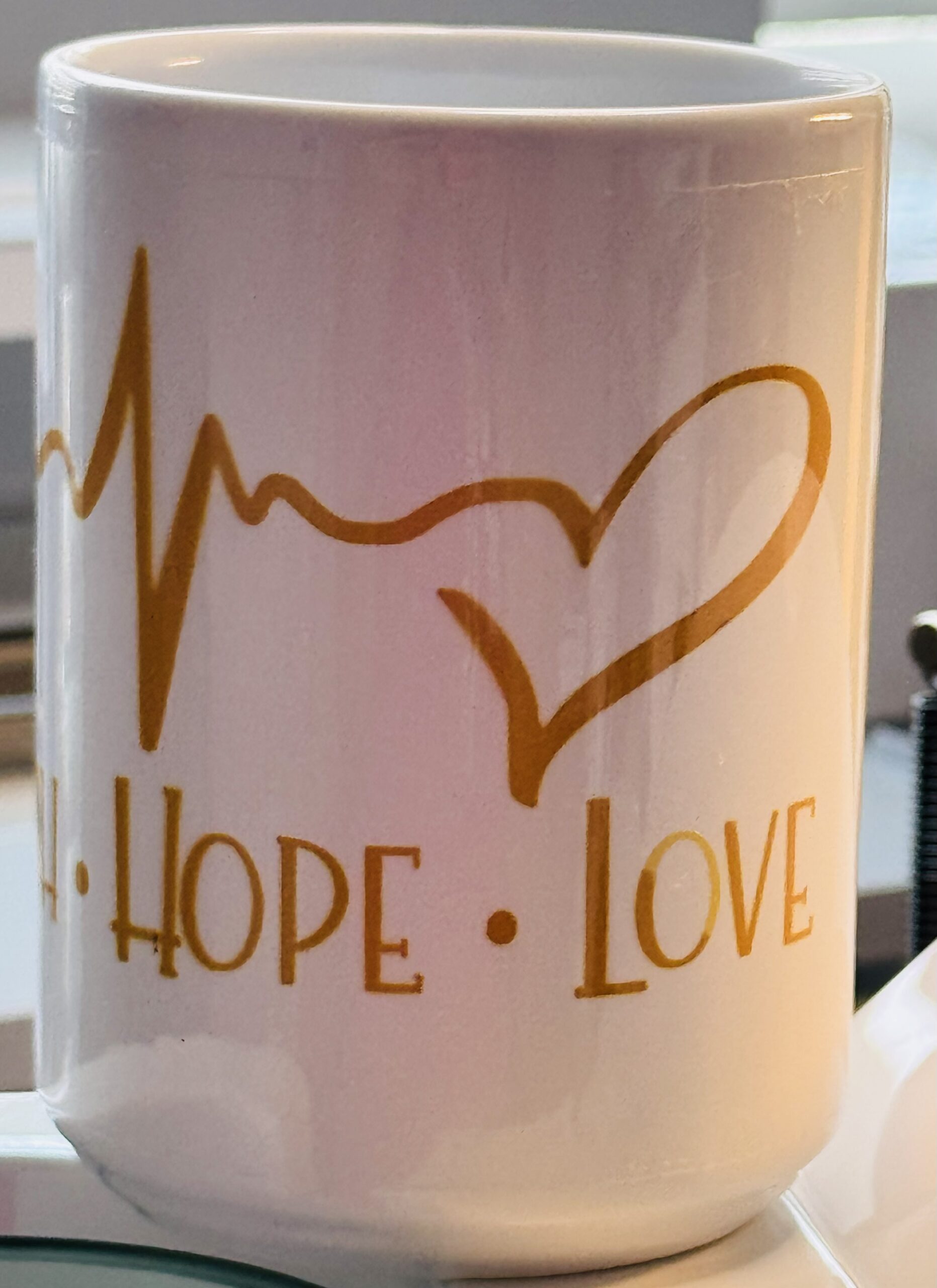 15 oz Faith Hope Love Mug image 1
