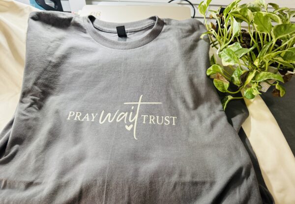 Pray Wait Trust Shirt